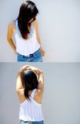 Image of White Embellished Top