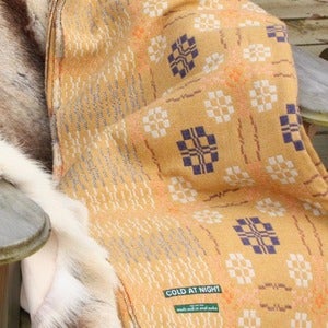Image of coldatnightblanket in maize yellow