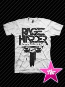 Image of Rage Harder White - Black