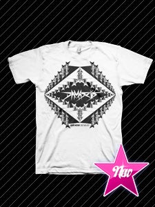 Image of Rawk White - Black ink