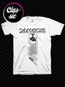 Image of Alien White - Black ink