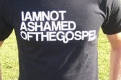 Image of I am Not Ashamed of the Gospel - Black