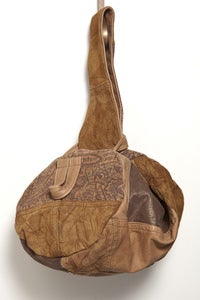 Image of Leather Patchwork Original Pouch Purse