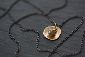 Image of Natural Grey Diamond Petal Necklace - as seen on Rachel Bilson