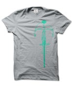 Image of classic bike * teal/silver
