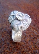 Image of Spinning Skull Ring #1