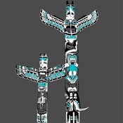 Image of TOTEM POLE TEE 