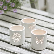 Image of Set of 3 Tangled T-Light Holders