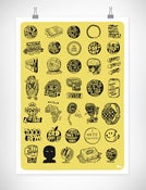 Image of 35 Times Black - Signed Print