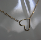 Image of heart on a string
