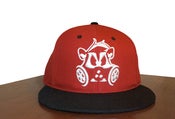 Image of Skunk Snap Back | Red and Black 