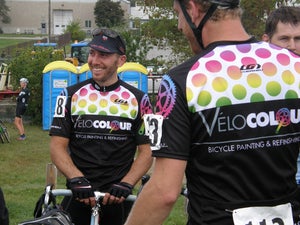 Image of Short Sleeve Polka Dot Jersey