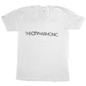 Image of TCH Logo Tee White (V-Neck)