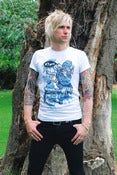 Image of Guys Blue Pipe Tee