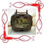 Image of Alice at the Tea Party Musical Pendant