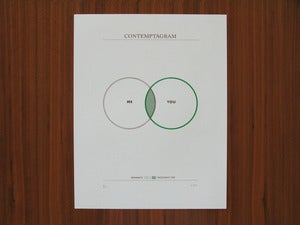 Image of Contemptagram – Print.