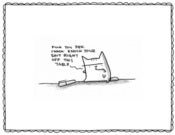 Image of F**K YOU, BOX cat mini-book DIGITAL DOWNLOAD
