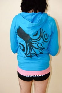 Image of Blue Octopus Hoodie
