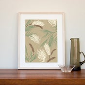 Image of Grevillea Print- SAND LARGE
