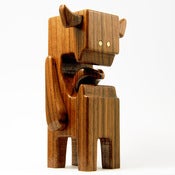 Image of WALNUTI - 4" Wood Designer Toy