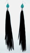 Image of Long Black Leather