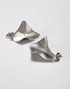 Image of Silver Origami Studs