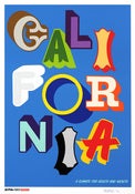 Image of California Print by Skypager for HVW8 and The Standard Hotel