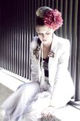 Image of Red Pom Pom Head Band