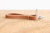 Image of Natural Leather Key Chain