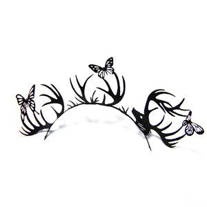 Image of Deer and Butterfly