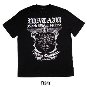 Image of WATAIN "Black Metal Militia Asian Division" T-Shirt