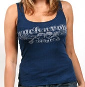 Image of Toxic Twins Boy Beater- Black, Burgundy and Blue