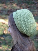 Image of Slouchy Textured Beret Crochet Pattern 