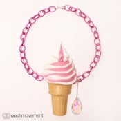Image of Strawberry Swirl Cone