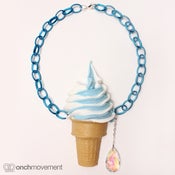 Image of Blueberry Swirl Cone