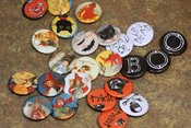 Image of Twenty-four Halloween Buttons