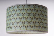 Image of 14inch light green mig shallow tube light shade