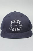 Image of Axes Snapback - Navy