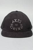 Image of Axes Snapback - Black