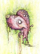 Image of '...sometime's it's ugly' print