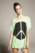 Image of Green Peace Boyfriend Tee - BUY ANY 2 GET 1 FREE!