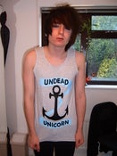 Image of UndeadUnicorn Unisex Anchor Vest Top!