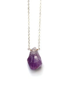 Image of Amethyst Crystal Necklace