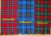 Image of Rollermania! Embroidered Tartan Scarf - Different Tartans Available