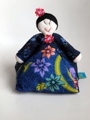 Image of Peranakan Woman Doorstop with lace kebaya