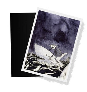 Image of Nosferatu ditches the ship- print