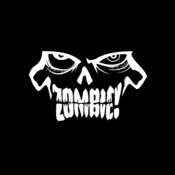 Image of  ZOMBIE! Black Logo/ Glow Logo Tee