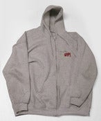 Image of Heart of The City Varsity Hoody (Grey/Red)