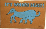 Image of "Whore Beast" Original Drawing by Parra