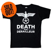 Image of Death Before Derailleur T-Shirt - Black